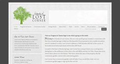 Desktop Screenshot of friendsoflostcorner.org